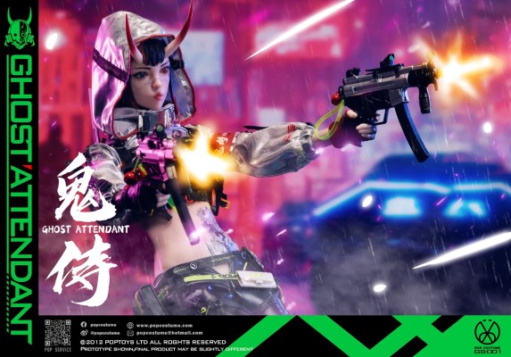 GS-001 赛博机能第一弹 鬼侍-玄刃