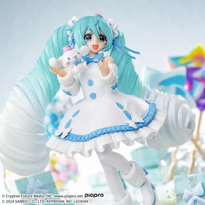 初音未来系列 Luminasta 初音未来联名大耳狗 白色连衣裙