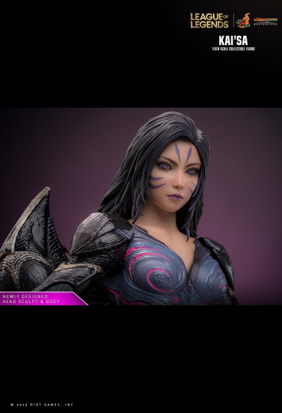 《英雄联盟》卡莎1:6比例珍藏人偶