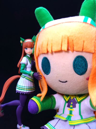 一番赏 赛马娘 B奖 无声铃鹿 小小坐姿毛绒玩偶