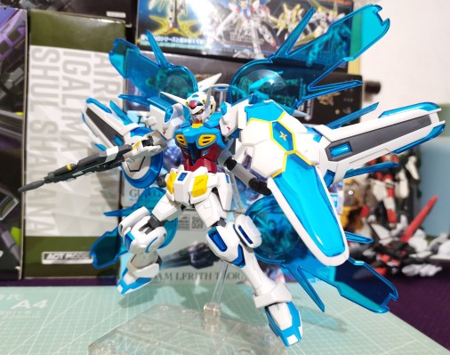 HGRC 1/144 高达G之复国运动 YG-111 G-Self高达(完美背包装备型)