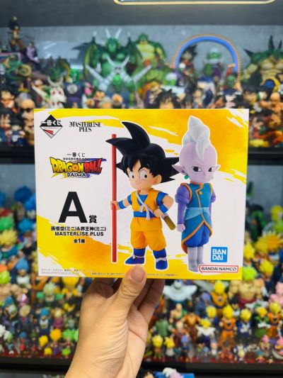 龙珠大魔 小孙悟空 附带背景板的珍藏人偶