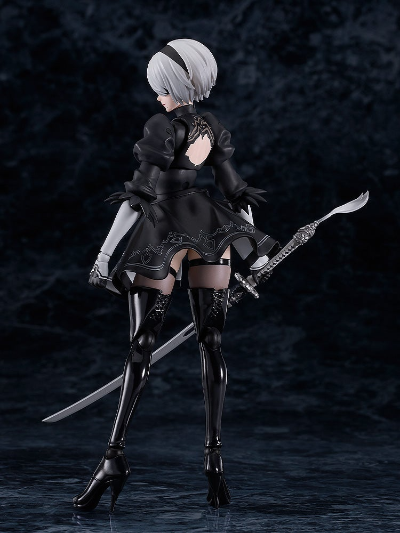 figma#643 尼尔：自动人形（动画版） 2B（寄叶二号B型）
