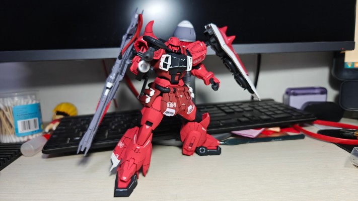 MG 机动战士高达SEED DESTINY 烈焰型渣古幻影/烈焰型渣古勇士