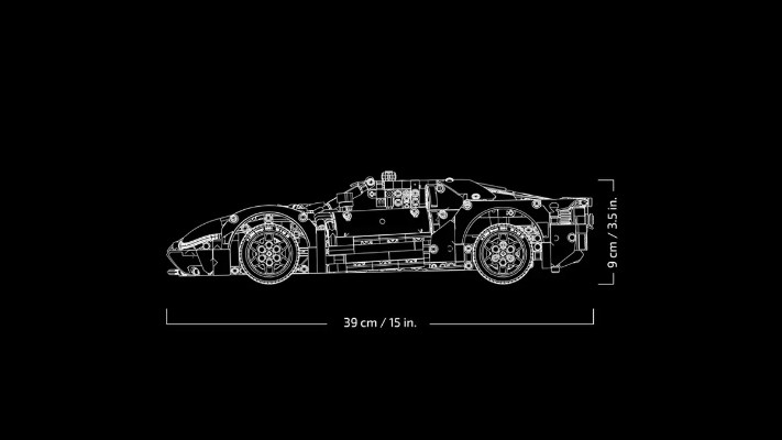 42154 乐高机械组 2022 福特 GT