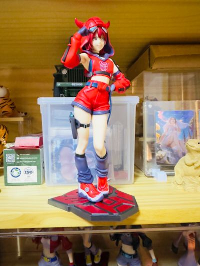 美少女雕像 变形金刚美少女 飞过山 限定版