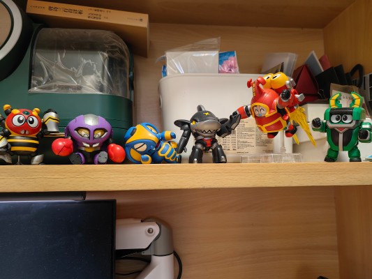 QOSMOS 铁甲小宝系列 第四弹 车轮滚滚+飞翔机器人