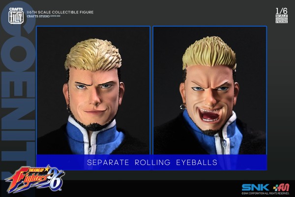 拳皇96 高尼茨 1/6可动布衣人偶