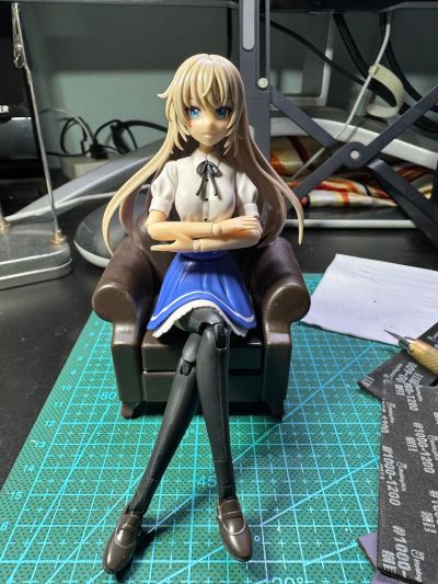 创彩少女庭园 佐伯利兹 圣爱丽丝女校高中年级 夏装 梦幻风格鸢尾花骑士