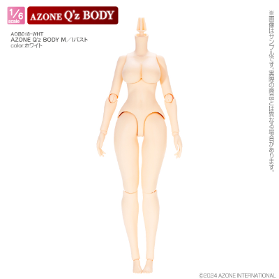 AOB018-WHT AZONE Q’z BODY M／I 胸围
