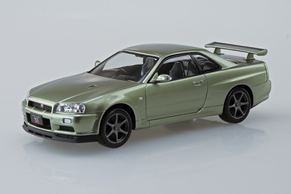 乐Pla 卡扣组合型套件 No.12-MJ 日产 R34 Skyline GT-R（千禧玉）