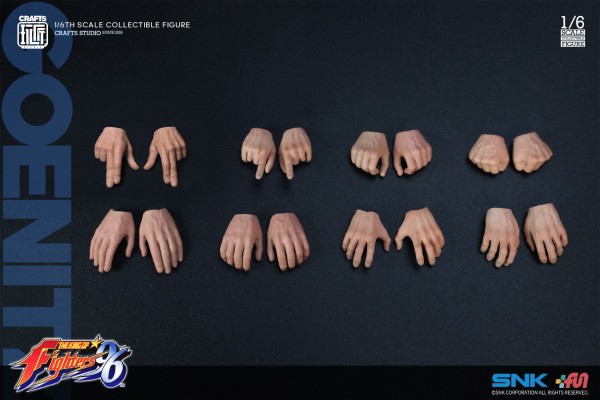 拳皇96 高尼茨 1/6可动布衣人偶