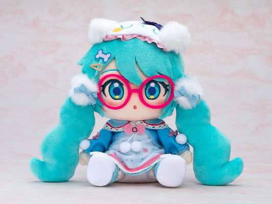虚拟歌手系列01 毛绒玩偶 初音未來 居家穿搭