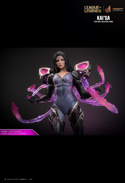 《英雄联盟》卡莎1:6比例珍藏人偶