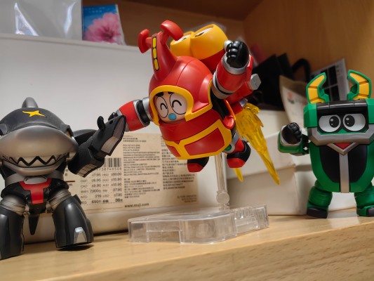 QOSMOS 铁甲小宝系列 第四弹 车轮滚滚+飞翔机器人