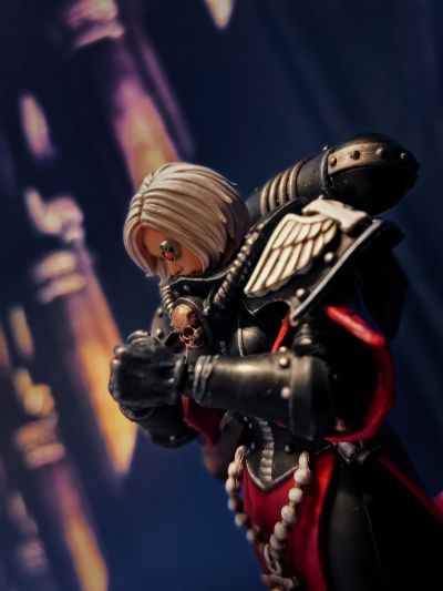 战锤40000 修女会 持像者 战斗修女萨伦