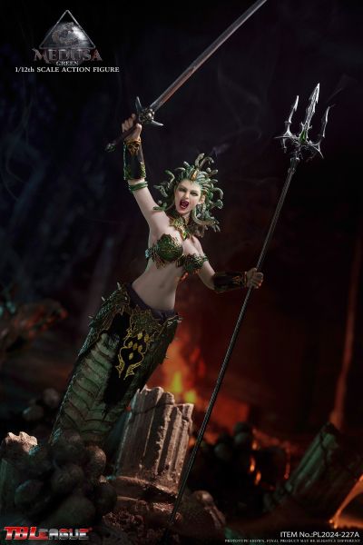 美杜莎 蛇尾款 绿色