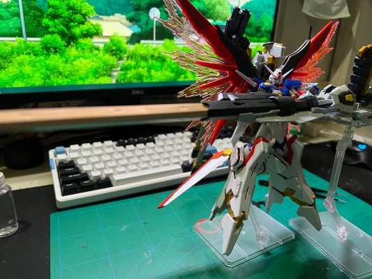 HG 1/144 命运高达规格二&宙斯魅影装备