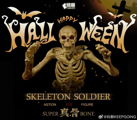 神秘骷髅玩具系列 骷髅士兵（暂称）