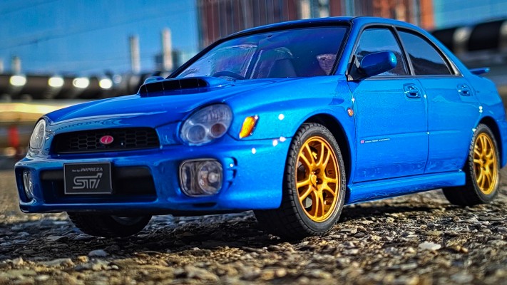 24231 1/24 斯巴鲁 翼豹 WRX STi