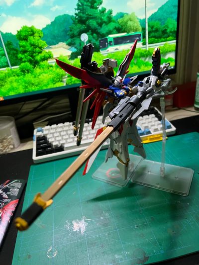 HG 1/144 命运高达规格二&宙斯魅影装备