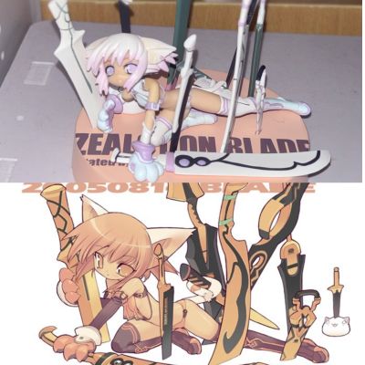 Zealot on Blade Neko Blade Pink Ver. 