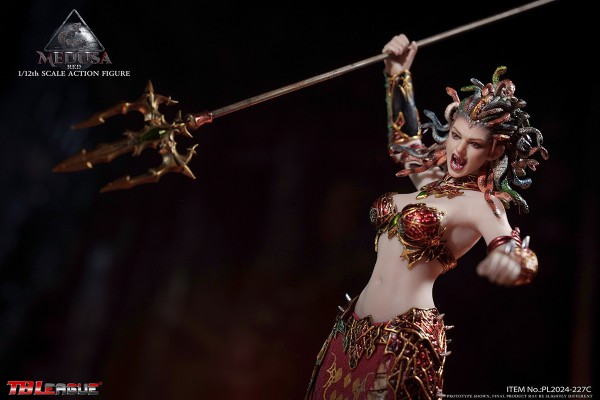 美杜莎 蛇尾款 红色