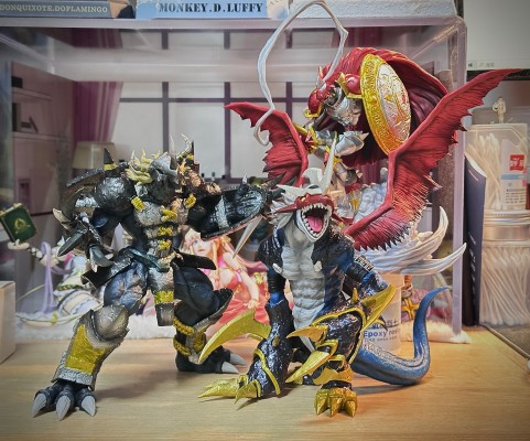 一番赏 数码宝贝系列 -光芒万丈、两种力量- A奖 帝皇龙甲兽：龙形态 ‐魂豪示像‐