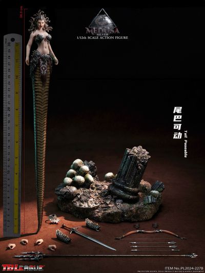 美杜莎 蛇尾款 银色