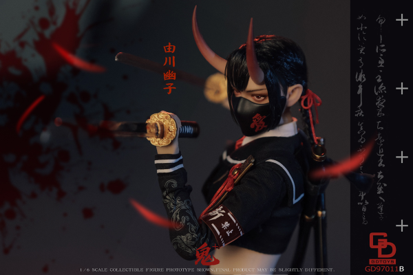 NO.GD97011B 1/6鬼姬第二弹—由川优子