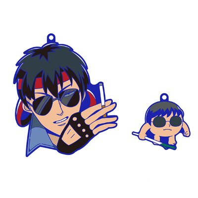 银魂×大川bkub 银魂 时尚♡橡胶挂件