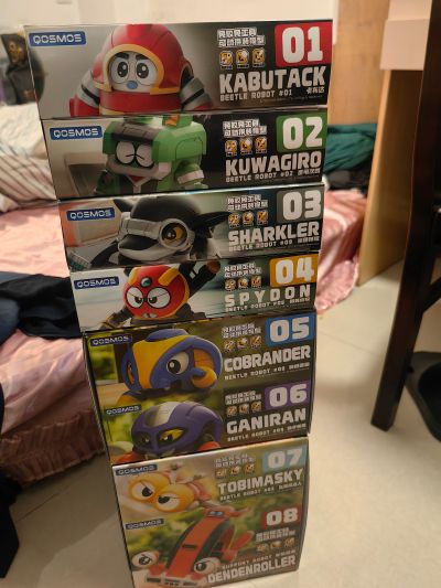 QOSMOS 铁甲小宝系列 第四弹 车轮滚滚+飞翔机器人