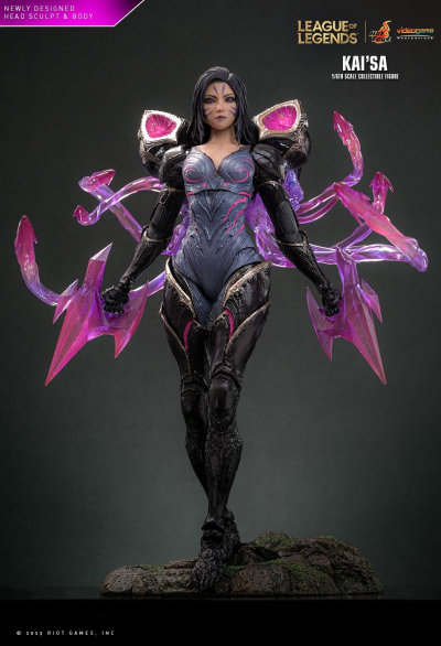 《英雄联盟》卡莎1:6比例珍藏人偶