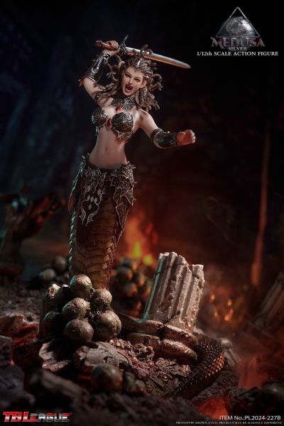 美杜莎 蛇尾款 银色