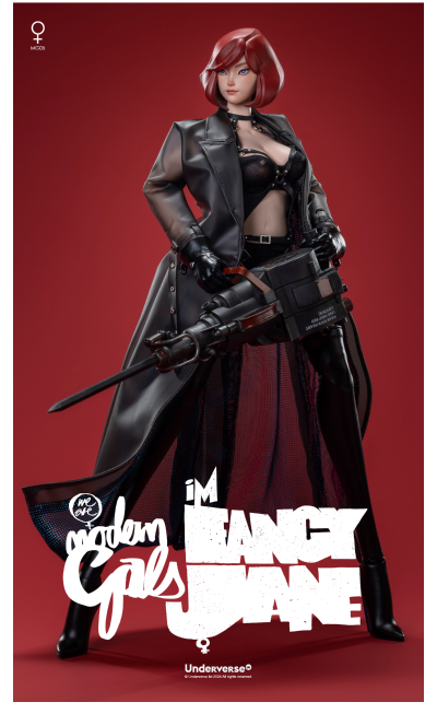 MODERNGALS系列 1/6 收藏级可动人偶间谍艺术家FANCY JANE