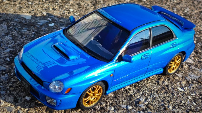 24231 1/24 斯巴鲁 翼豹 WRX STi