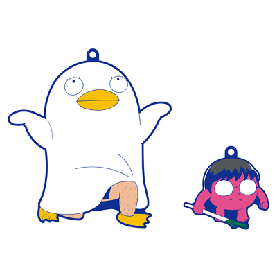 银魂×大川bkub 银魂 时尚♡橡胶挂件