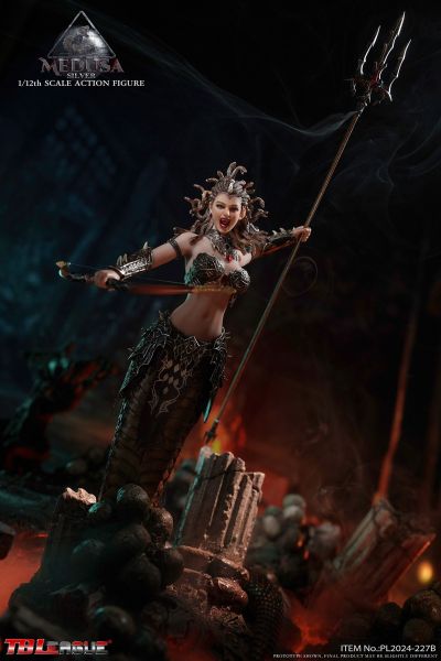 美杜莎 蛇尾款 银色