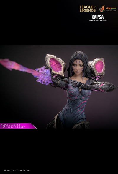 《英雄联盟》卡莎1:6比例珍藏人偶