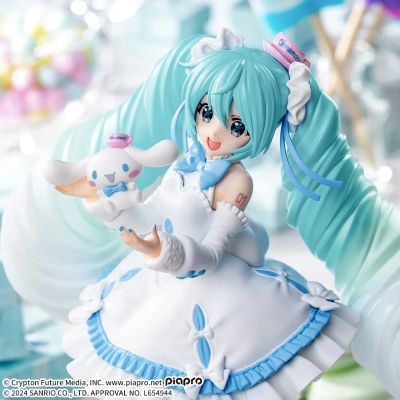 初音未来系列 Luminasta 初音未来联名大耳狗 白色连衣裙
