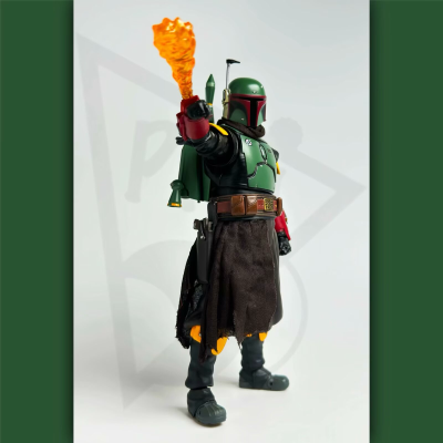 MAFEX 编号201 星球大战：曼达洛人 波巴·费特（重拾盔甲）