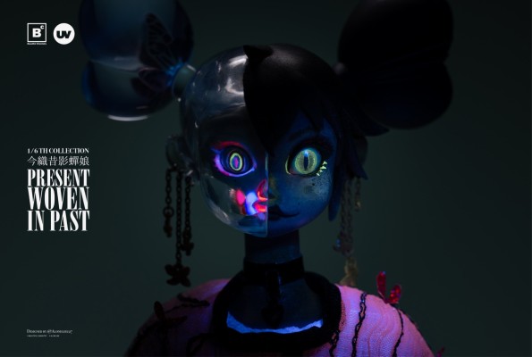 今织昔影第一弹 蝉娘 1/6收藏级可动人偶