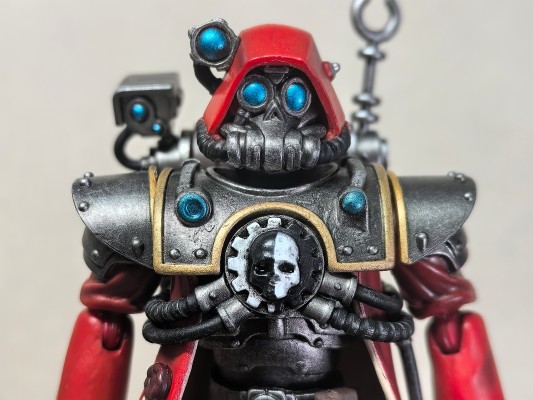 战锤40000 机械修会 装备超铀火绳枪的护教军游骑兵