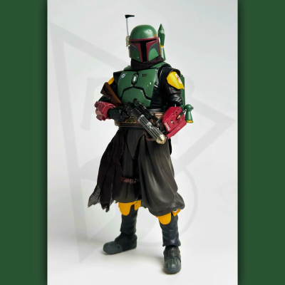 MAFEX 编号201 星球大战：曼达洛人 波巴·费特（重拾盔甲）