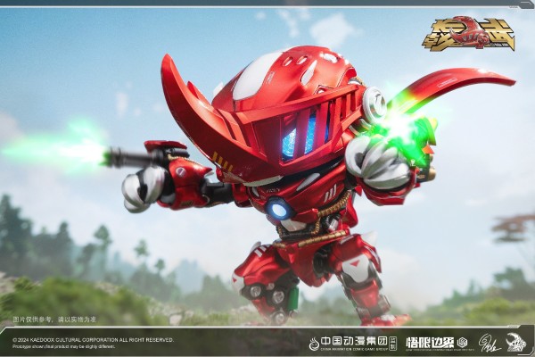 虫甲纪元 长戟 武仙座 国潮原创合金成品机甲