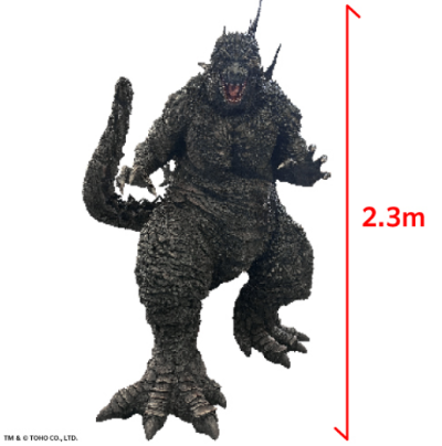 哥斯拉-1.0 人类尺寸立像