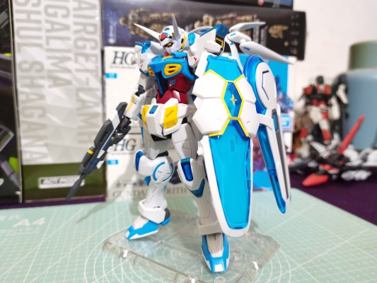 HGRC 1/144 高达G之复国运动 YG-111 G-Self高达(完美背包装备型)