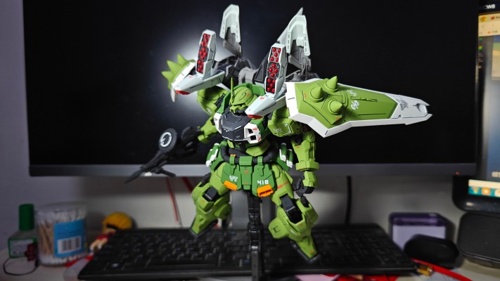 MG 机动战士高达SEED DESTINY 烈焰型渣古幻影/烈焰型渣古勇士