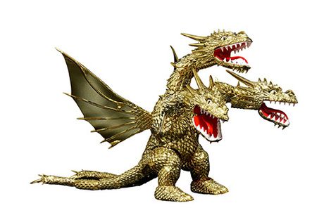 小哥斯拉系列 No.402 基多拉（1991）70周年纪念版 豪华电镀样式