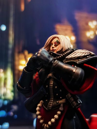 战锤40000 修女会 持像者 战斗修女萨伦